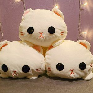 Kawaii Cat Plush Pillow